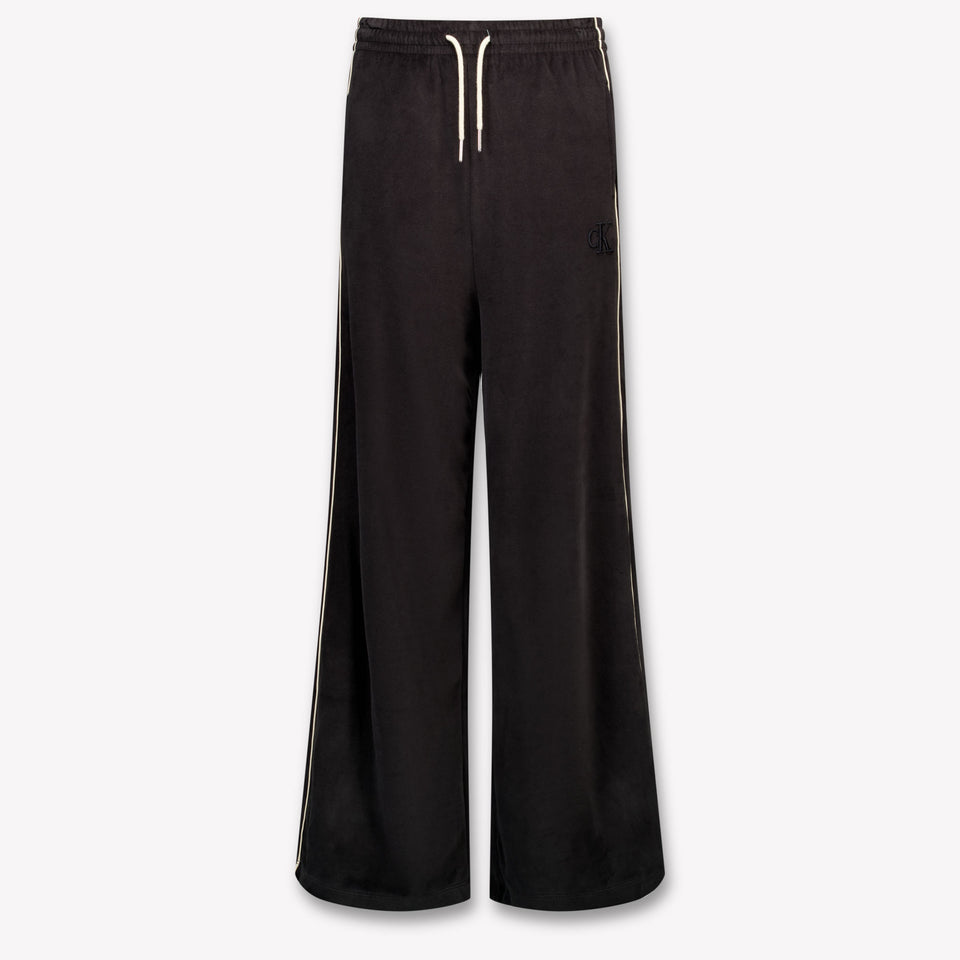 Calvin Klein Kids Girls Pants In Black
