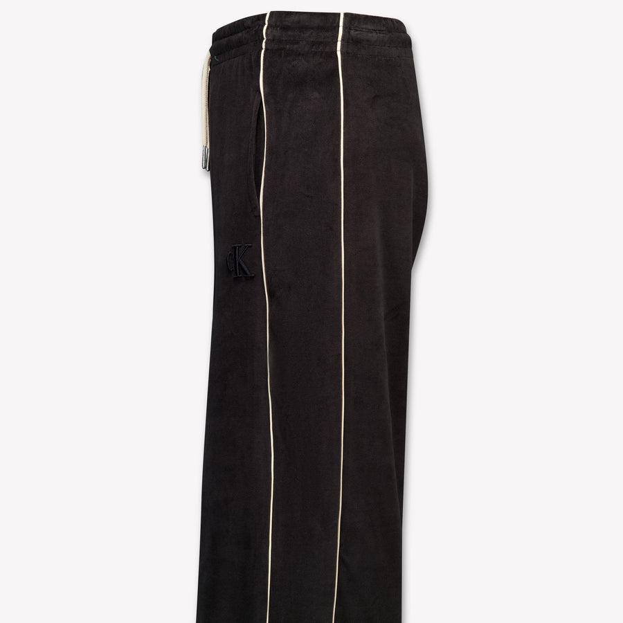 Calvin Klein Kids Girls Pants In Black