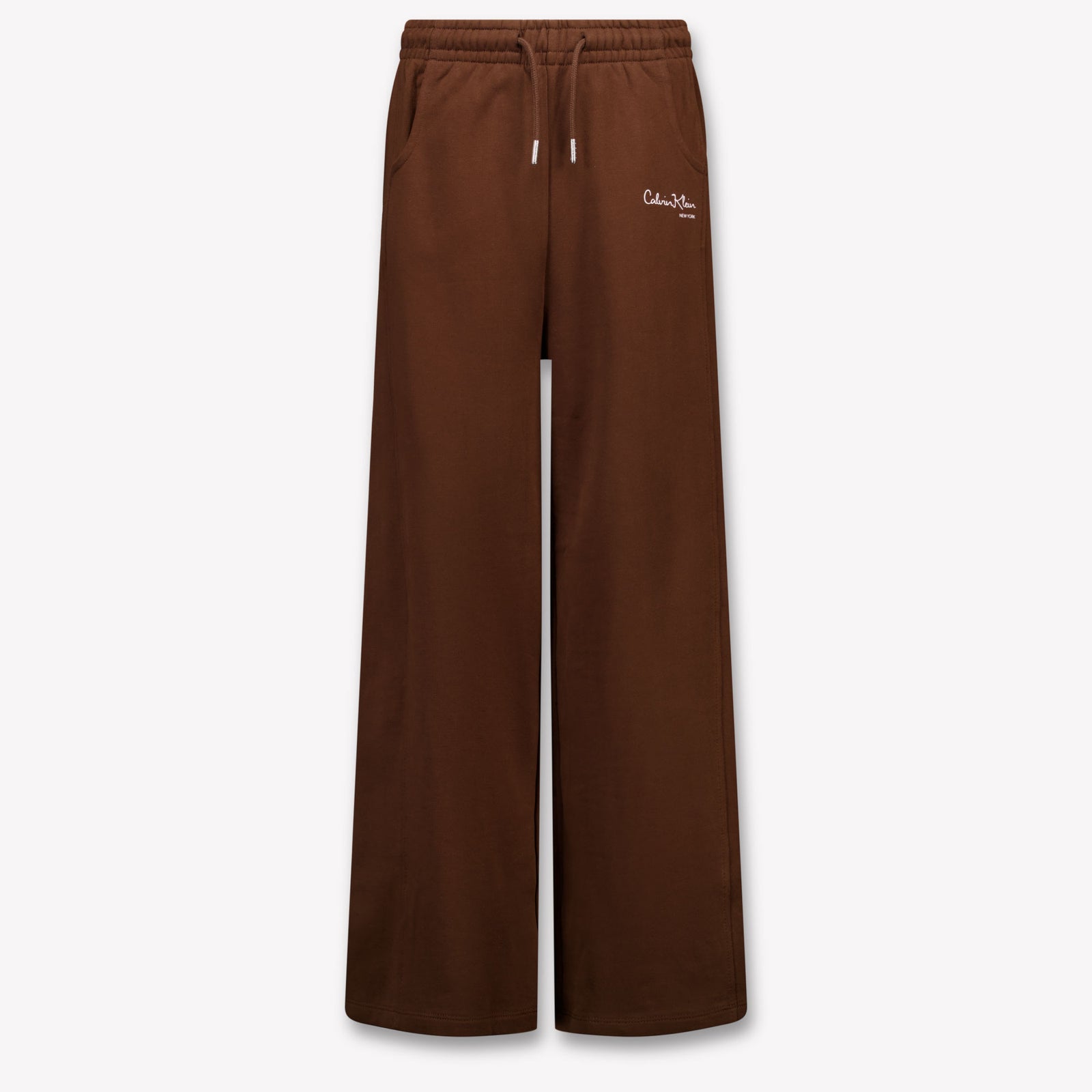 Calvin Klein Kids Girls Pants In Brown