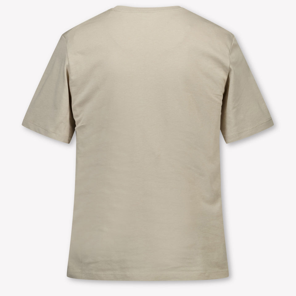 Calvin Klein Kinder Unisex T-Shirt In Licht Beige