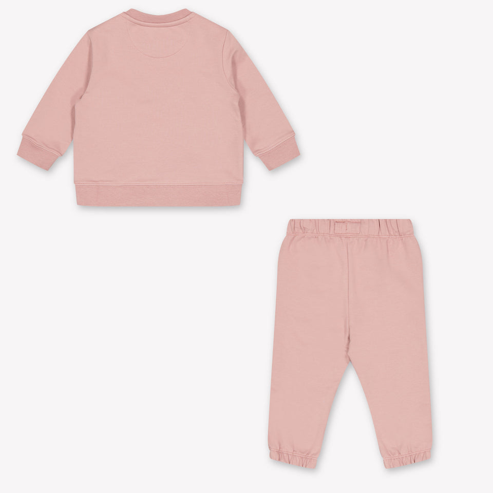 Calvin Klein Baby Girls Jogging suit In Pink