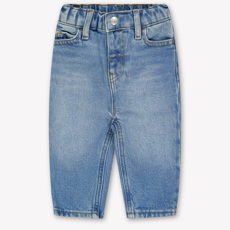 Calvin Klein Baby Unisex Jeans In Blauw