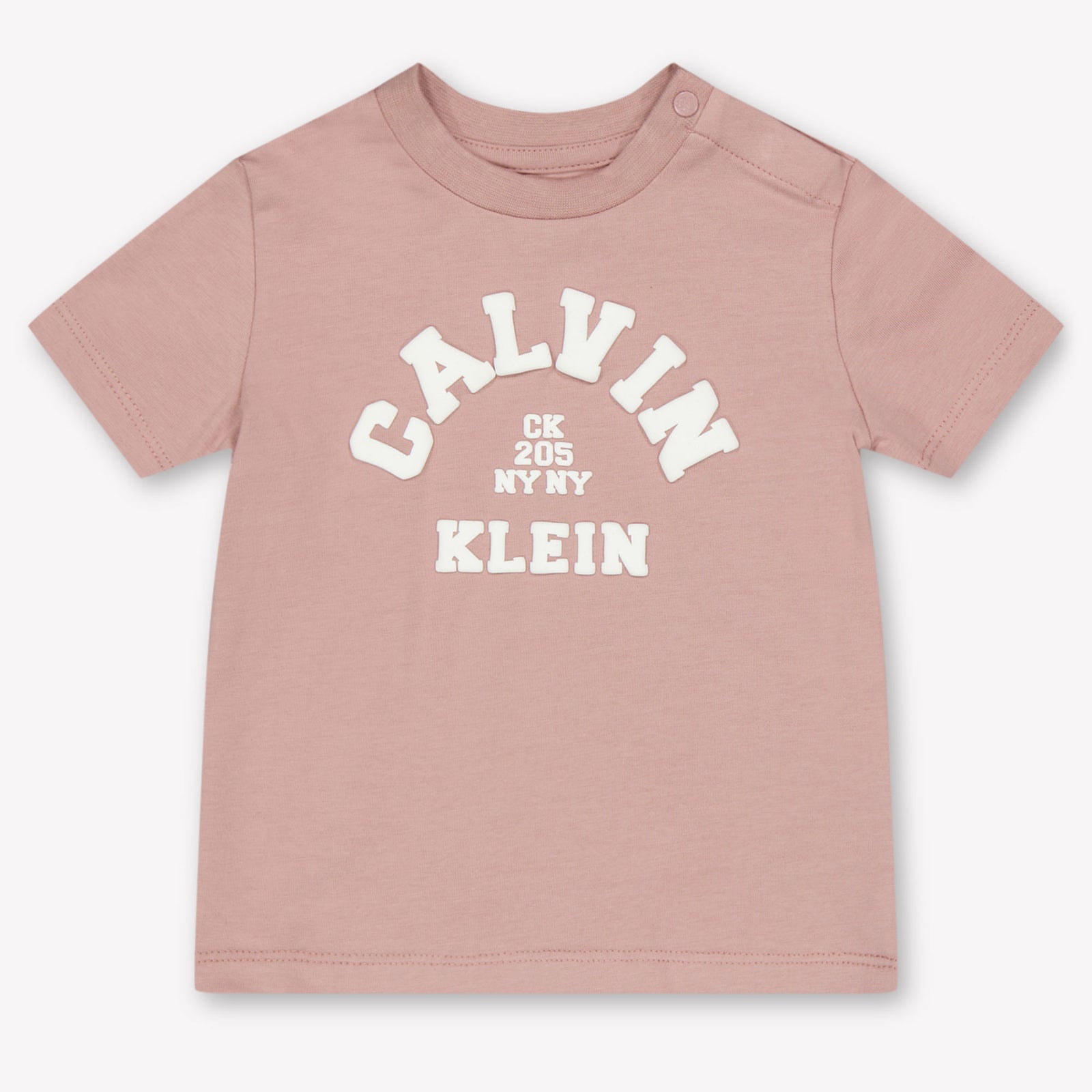 Calvin Klein Baby Unisex T-Shirt In Pink