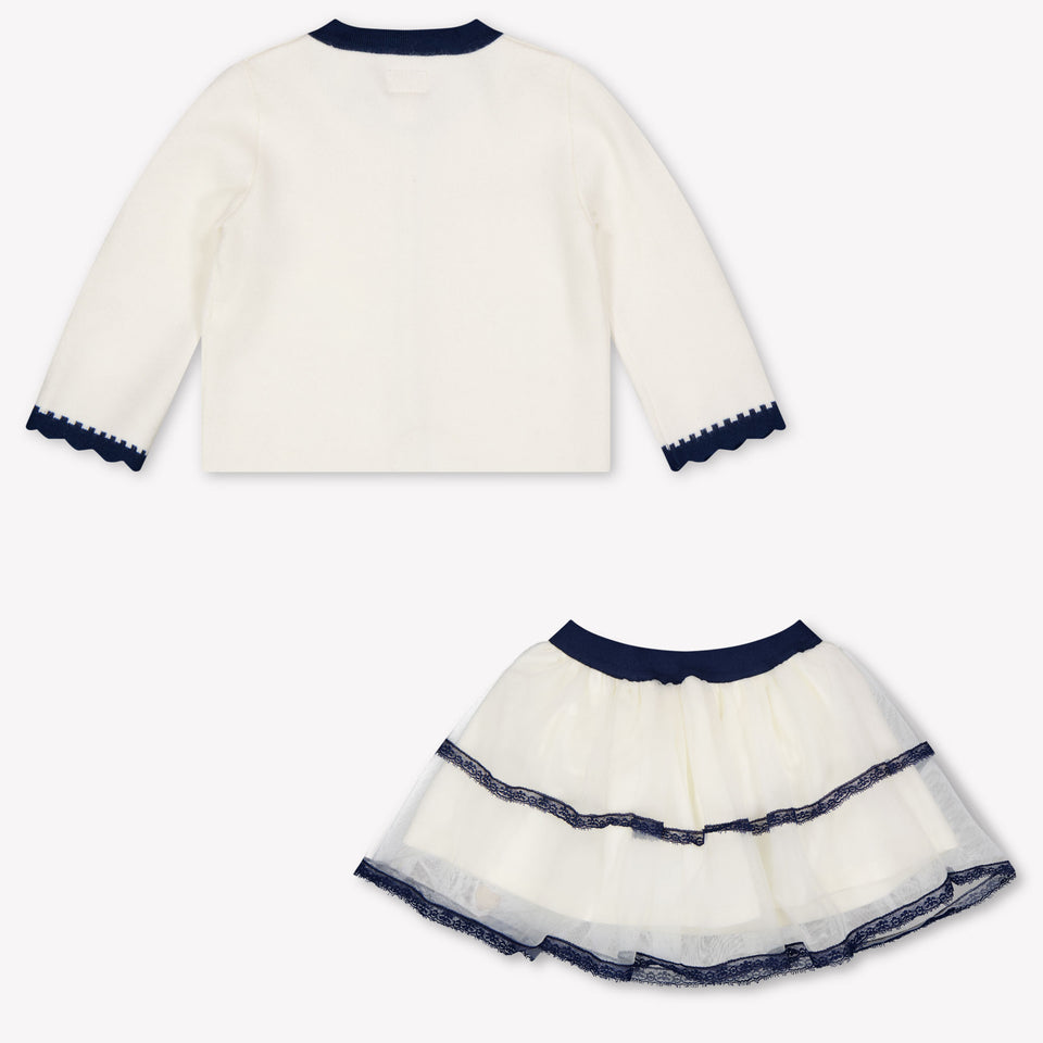 Guess Baby Meisjes Setje In Off White