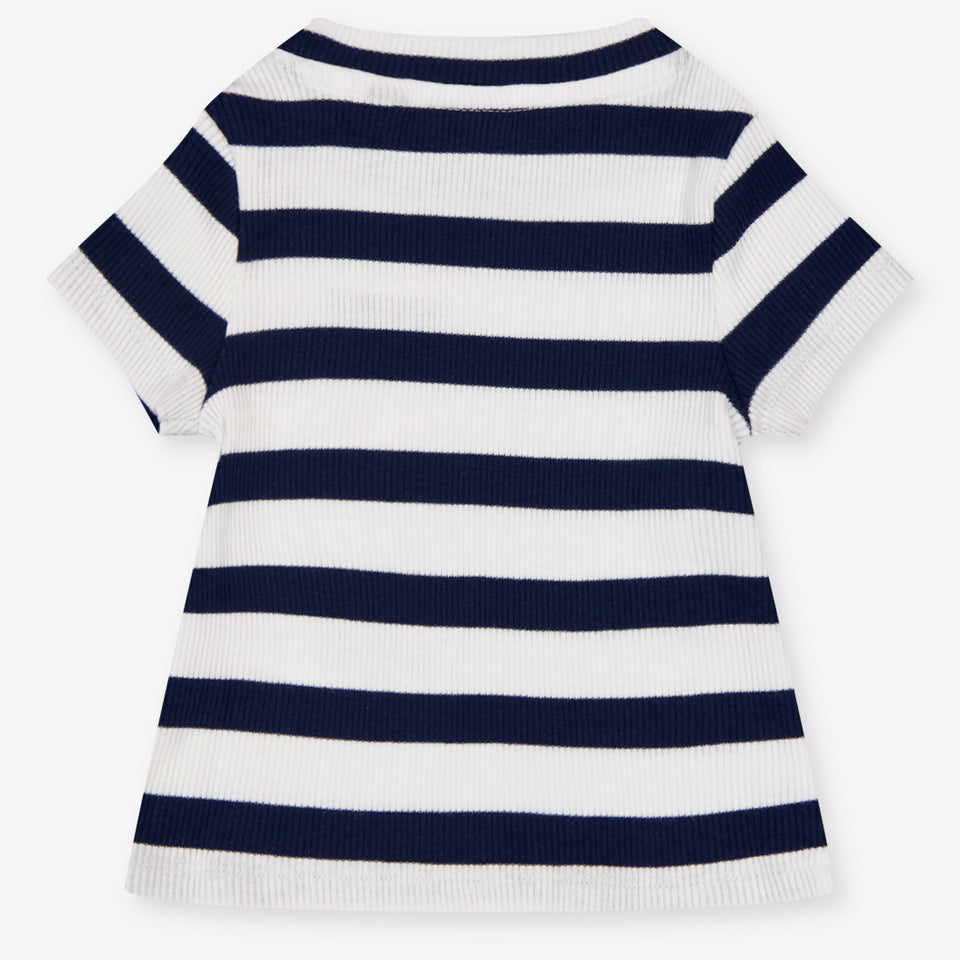 Guess Baby Meisjes T-Shirt In Navy