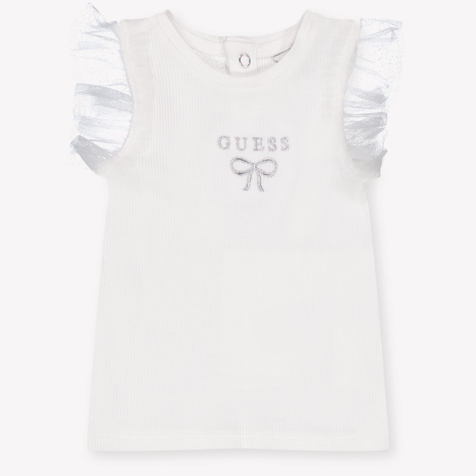 Guess Baby Meisjes T-Shirt In Wit