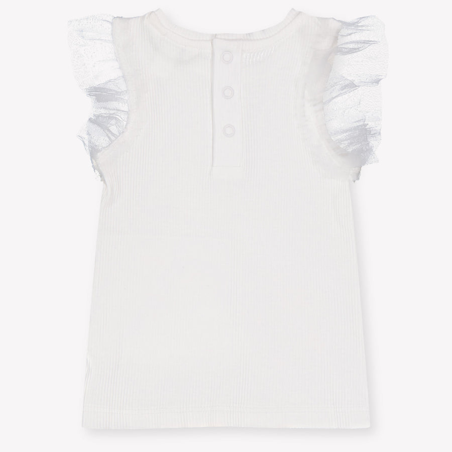 Guess Baby Meisjes T-Shirt In Wit