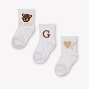 Guess Baby Boys Socks In White