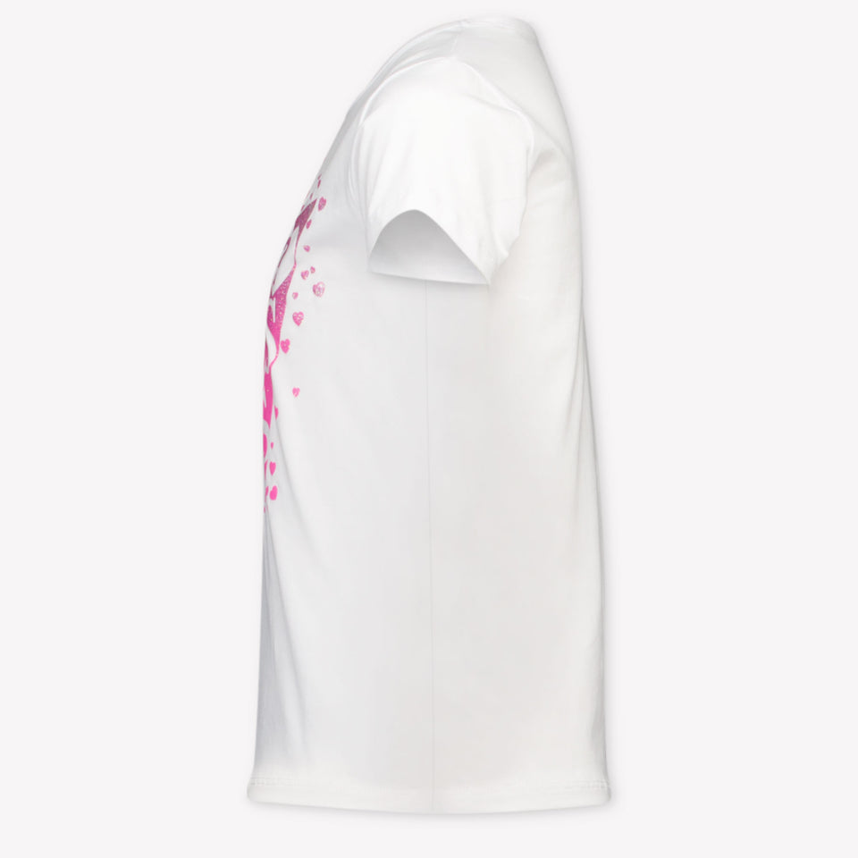 Guess Kinder Meisjes T-Shirt In Wit