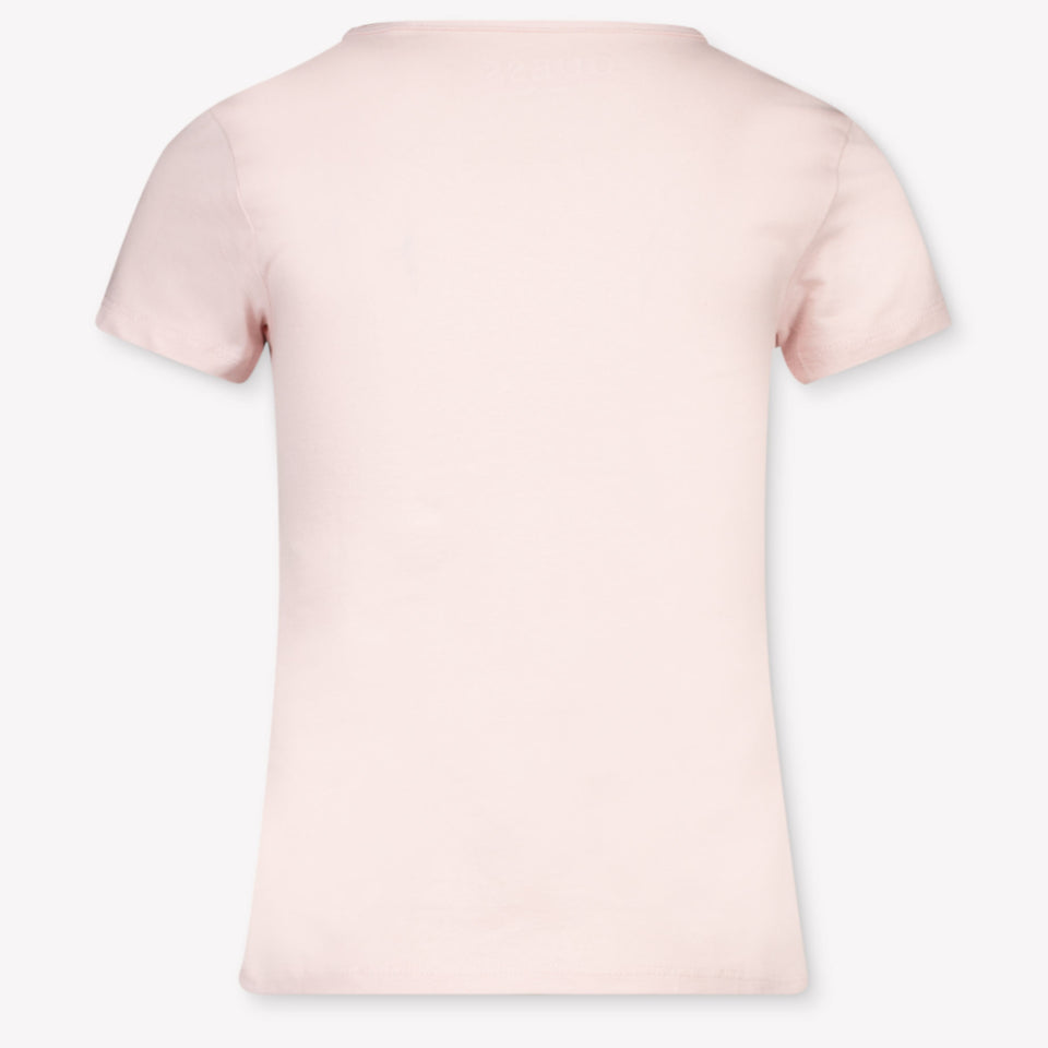 Guess Kids Girls T-Shirt In Light Pink