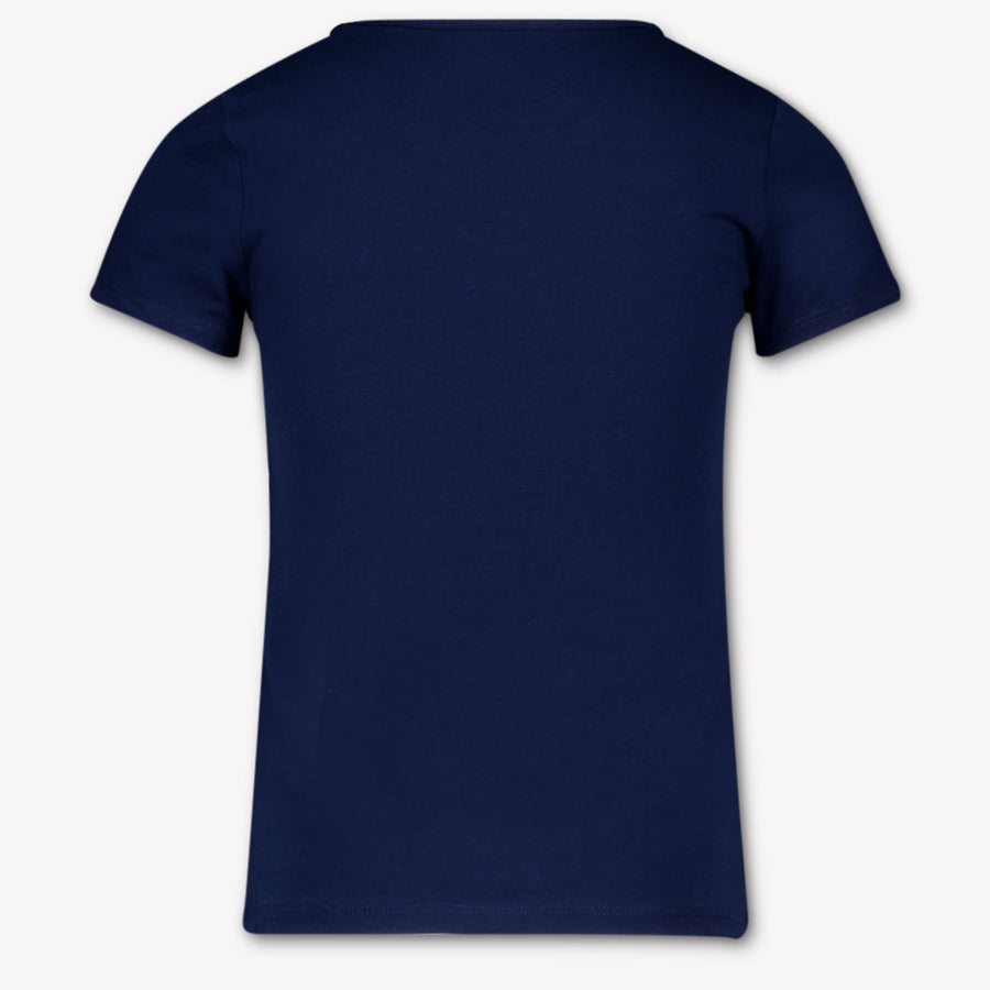 Guess Kinder Meisjes T-Shirt In Navy