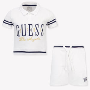 Guess Kinder Meisjes Setje In Wit