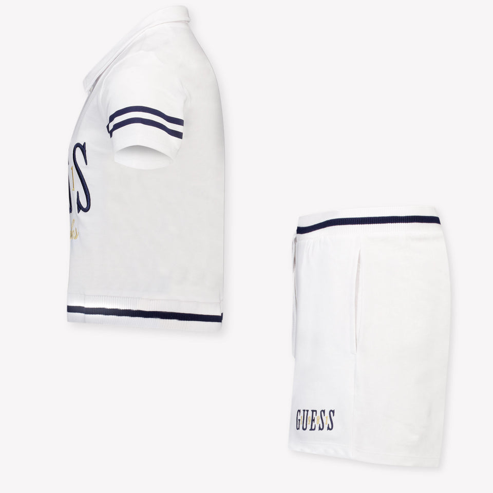 Guess Kids Girls Set In White