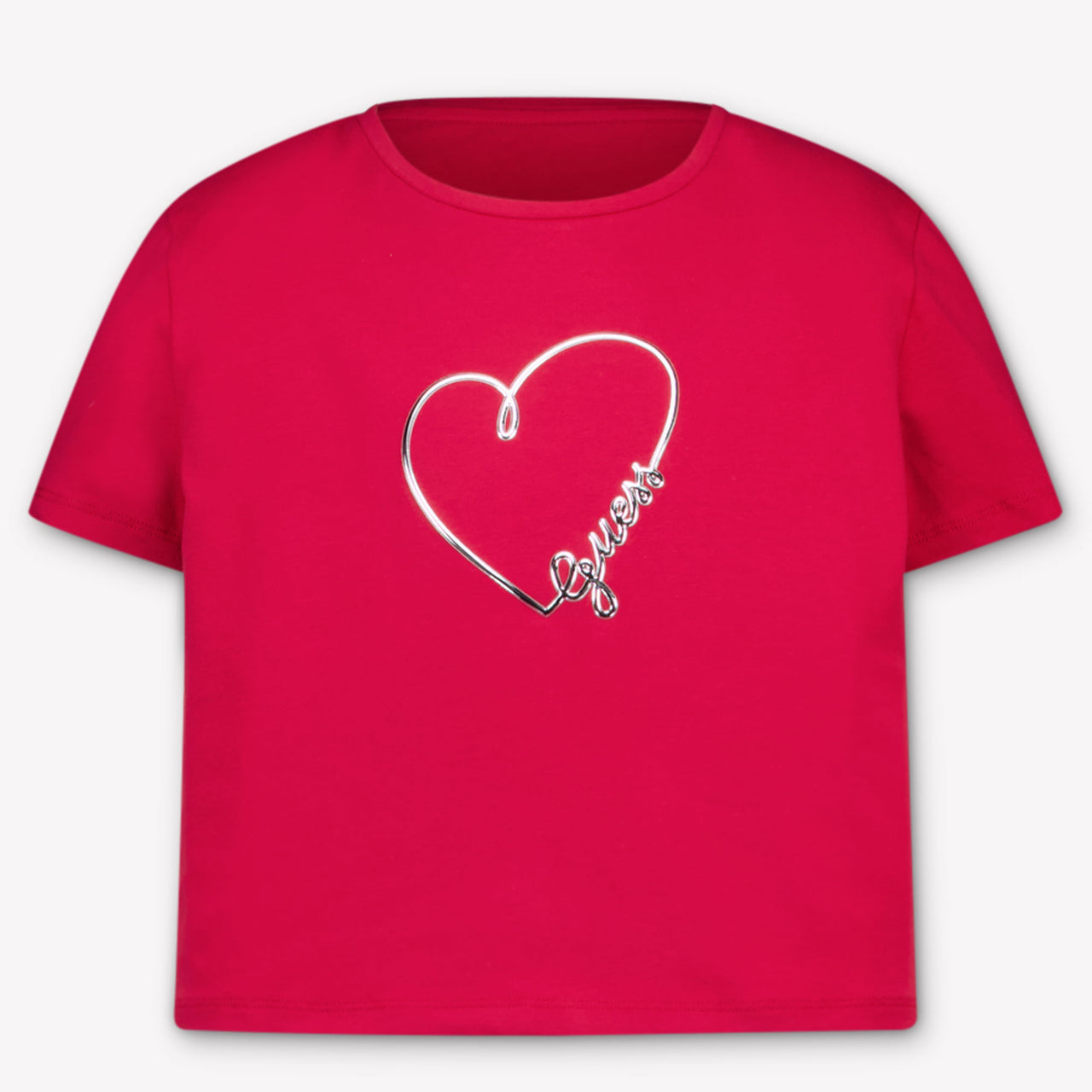 Guess Kinder Meisjes T-Shirt In Rood