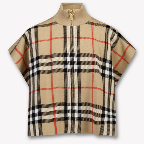 Burberry Isobel Kids Girls Scarves In Beige