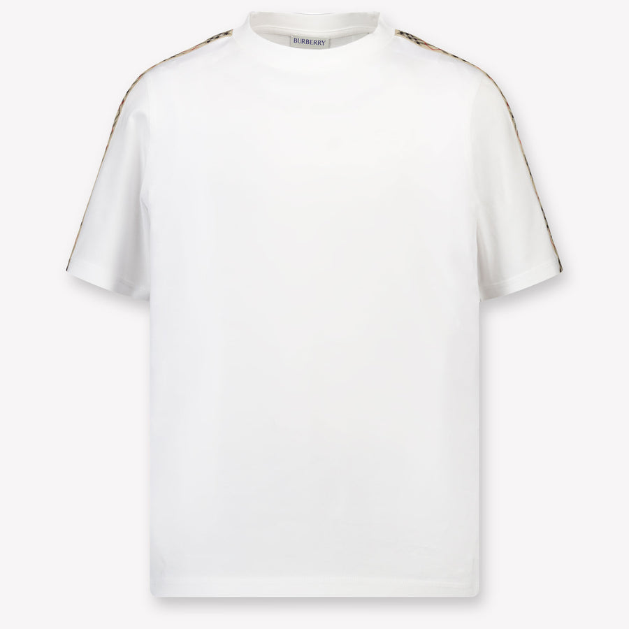 Burberry Cedar Kinder Unisex T-Shirt In Wit
