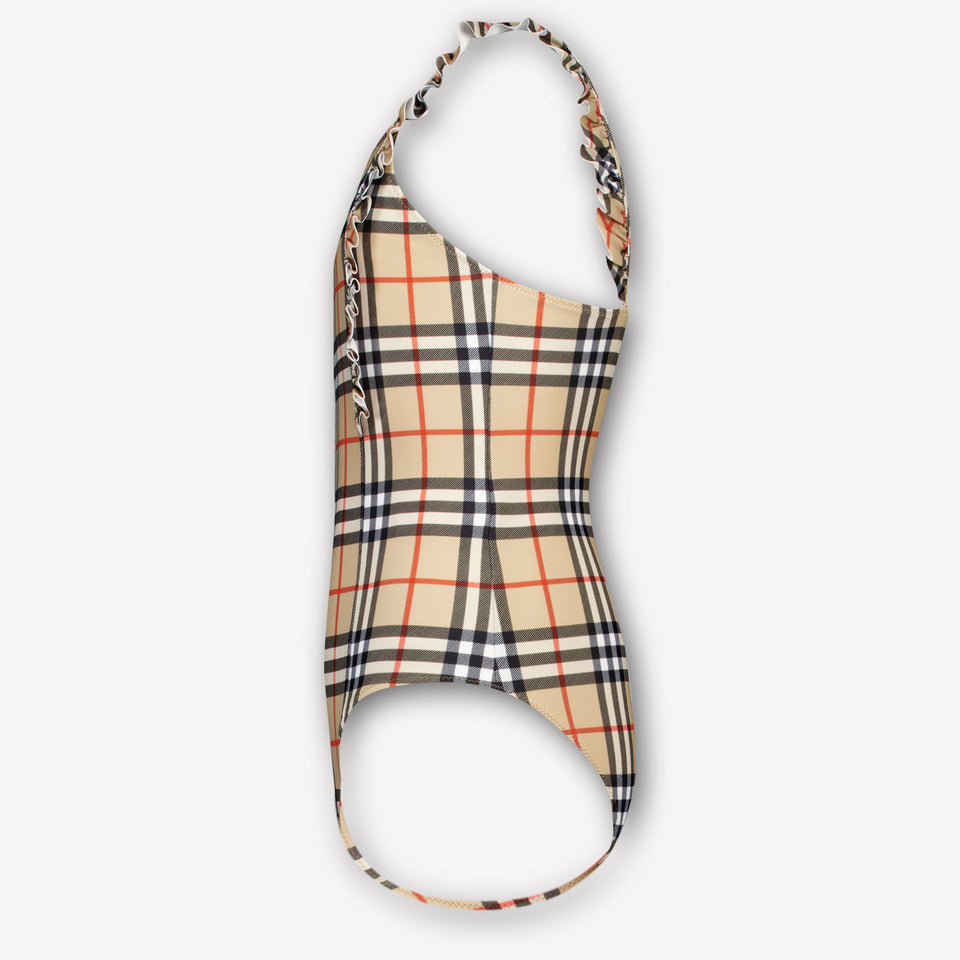 Burberry Tilly Kinder Meisjes Zwemkleding In Beige