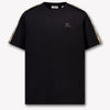 Burberry Cedar Check Kids Unisex T-Shirt In Black