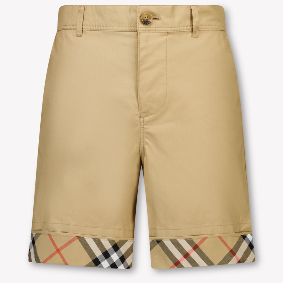 Burberry Oscar Kinder Jongens Shorts In Beige
