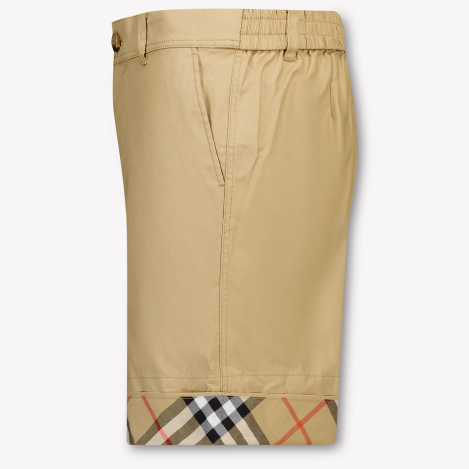 Burberry Oscar Kinder Jongens Shorts In Beige
