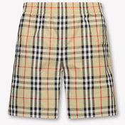 Burberry Atticus Kids Boys Swimwear In Beige