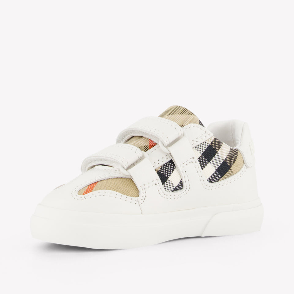 Burberry Noah Unisex Sneakers In White