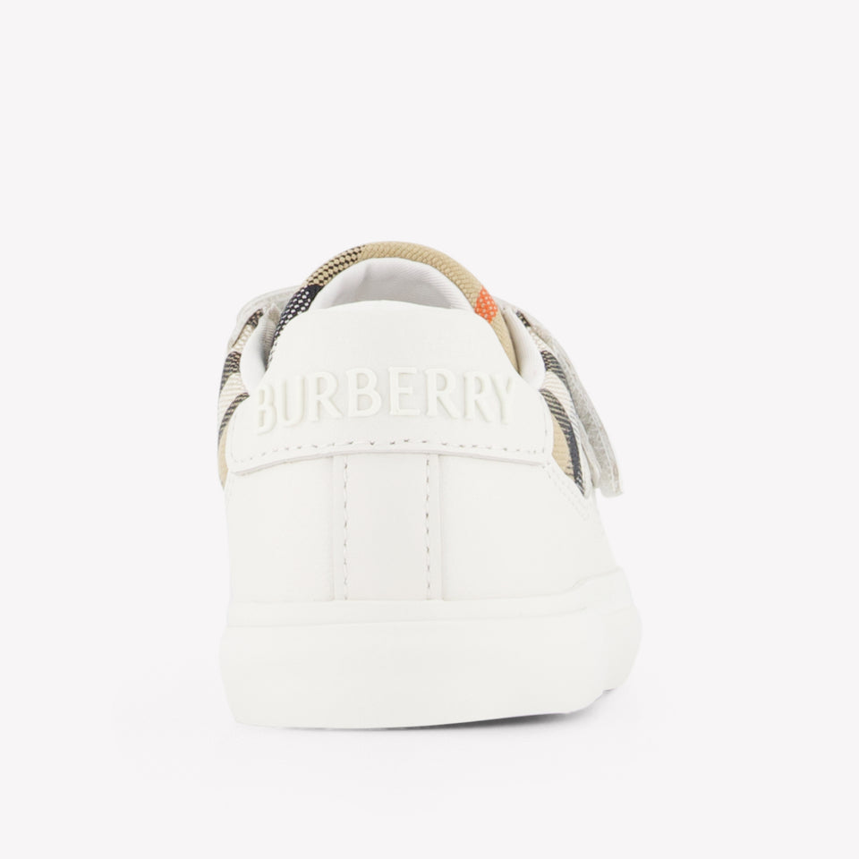Burberry Noah Unisex Sneakers In White