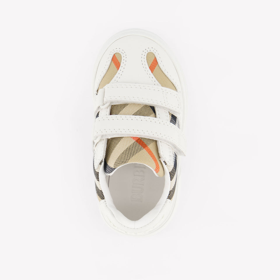 Burberry Noah Unisex Sneakers In White