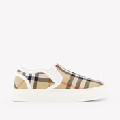 Burberry Kit Unisex Sneakers In Beige
