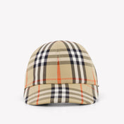 Burberry Kids Unisex Cap In Beige