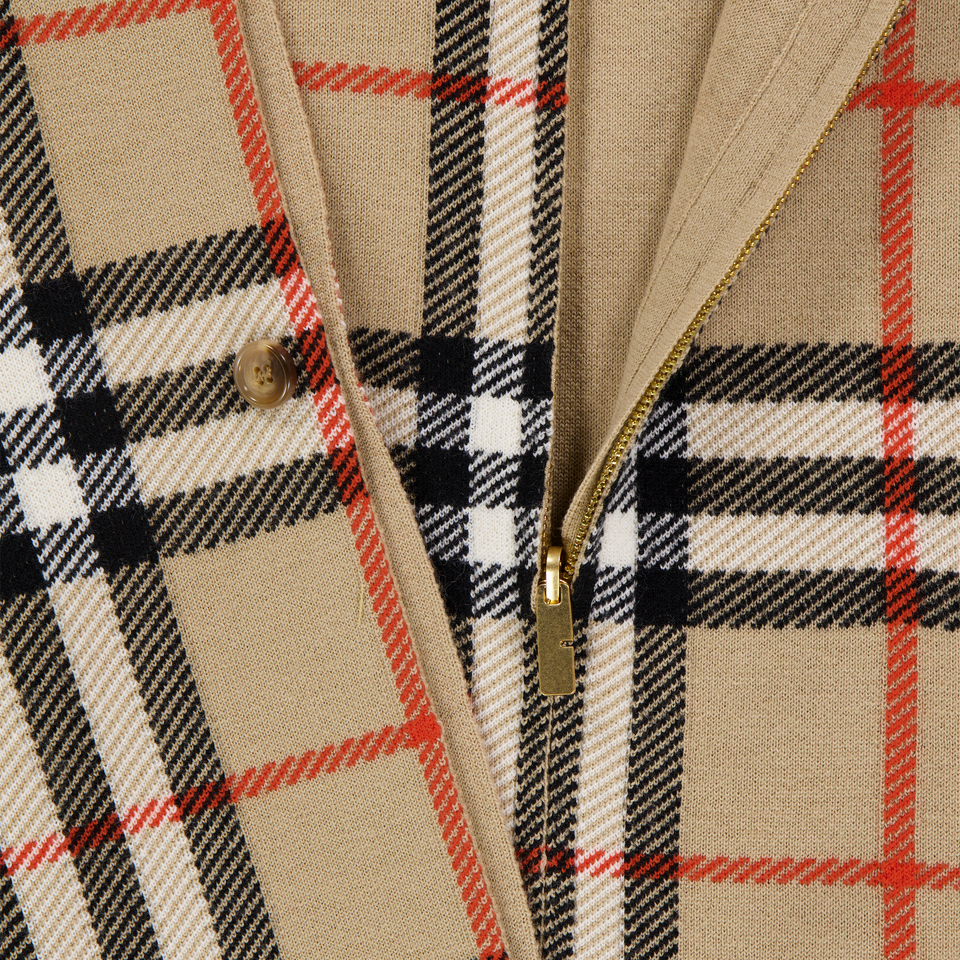 Burberry Isobelo Baby Girls Scarves In Beige