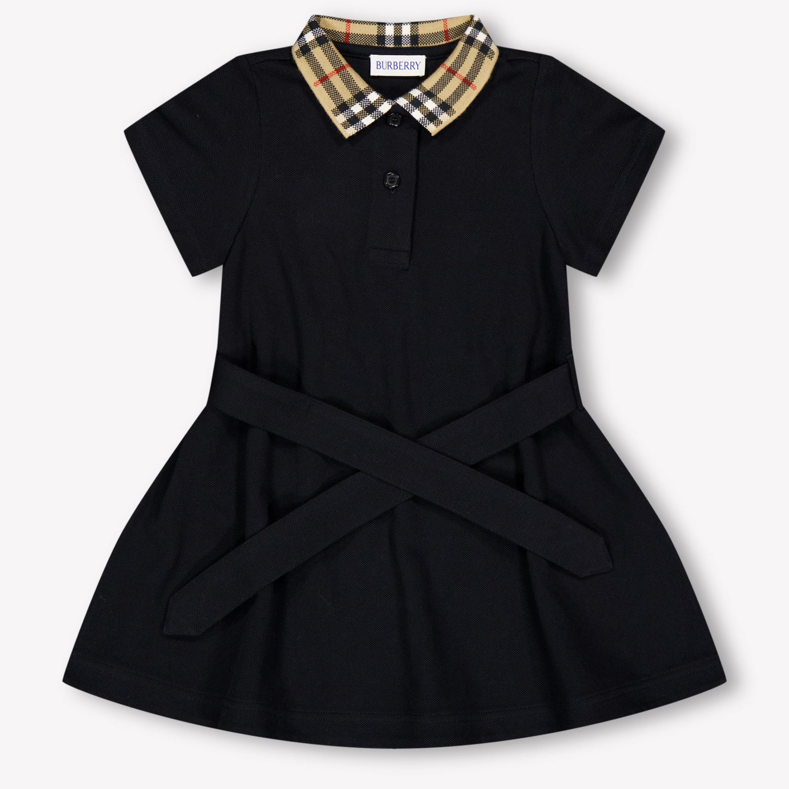 Burberry Astrid Baby Girls Dress In Black