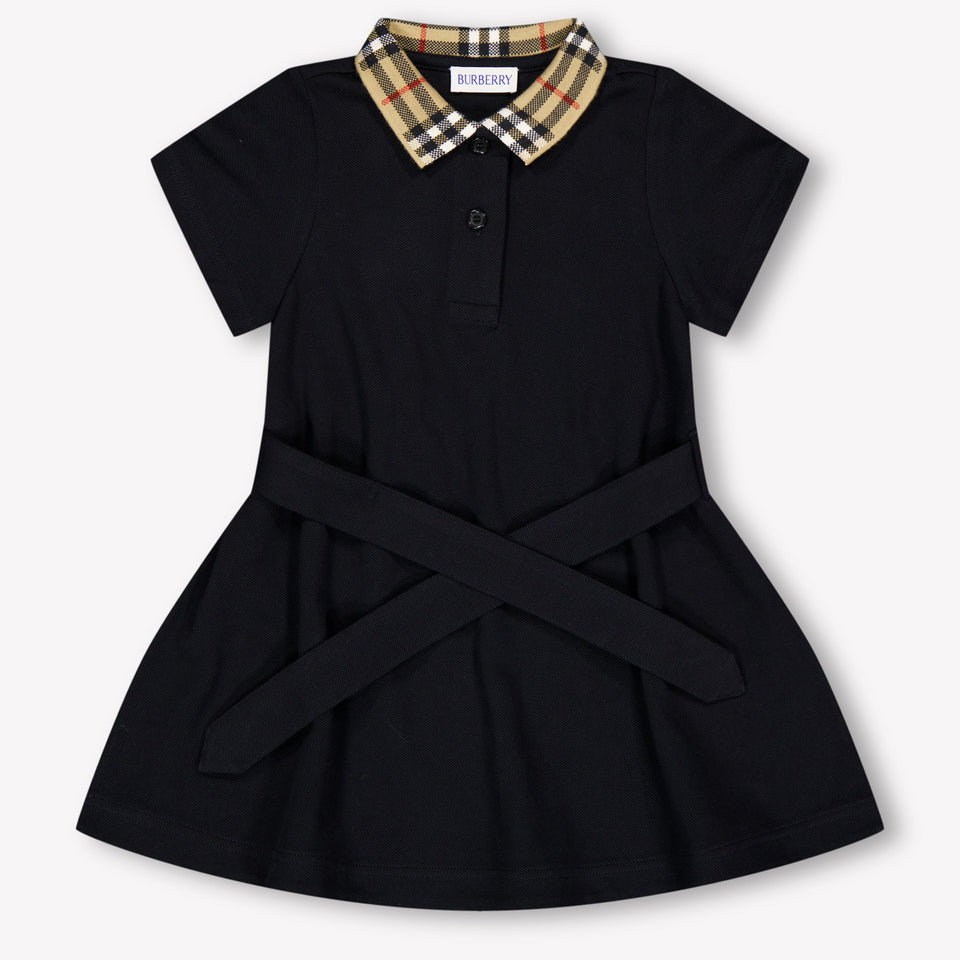 Burberry Astrid Baby Girls Dress In Black