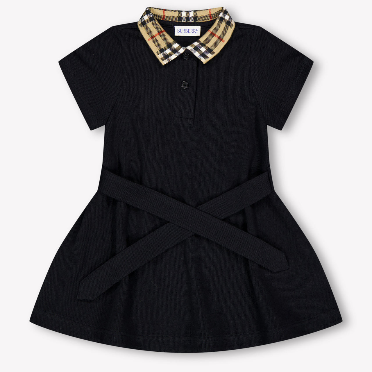 Burberry Astrid Baby Meisjes Jurk In Zwart