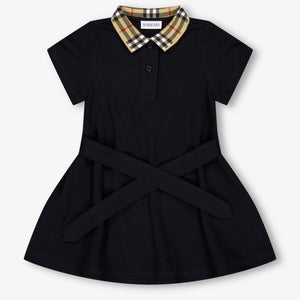 Burberry Astrid Baby Meisjes Jurk In Zwart