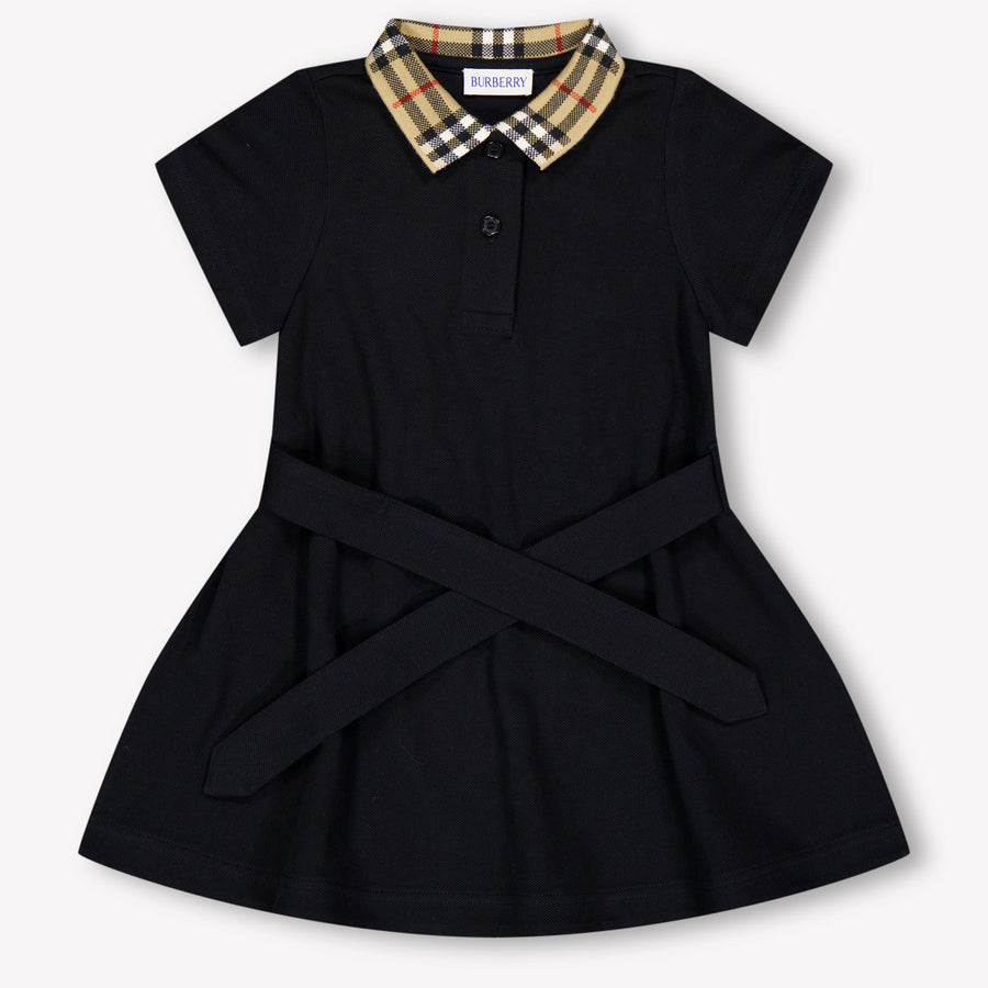 Burberry Astrid Baby Meisjes Jurk In Zwart