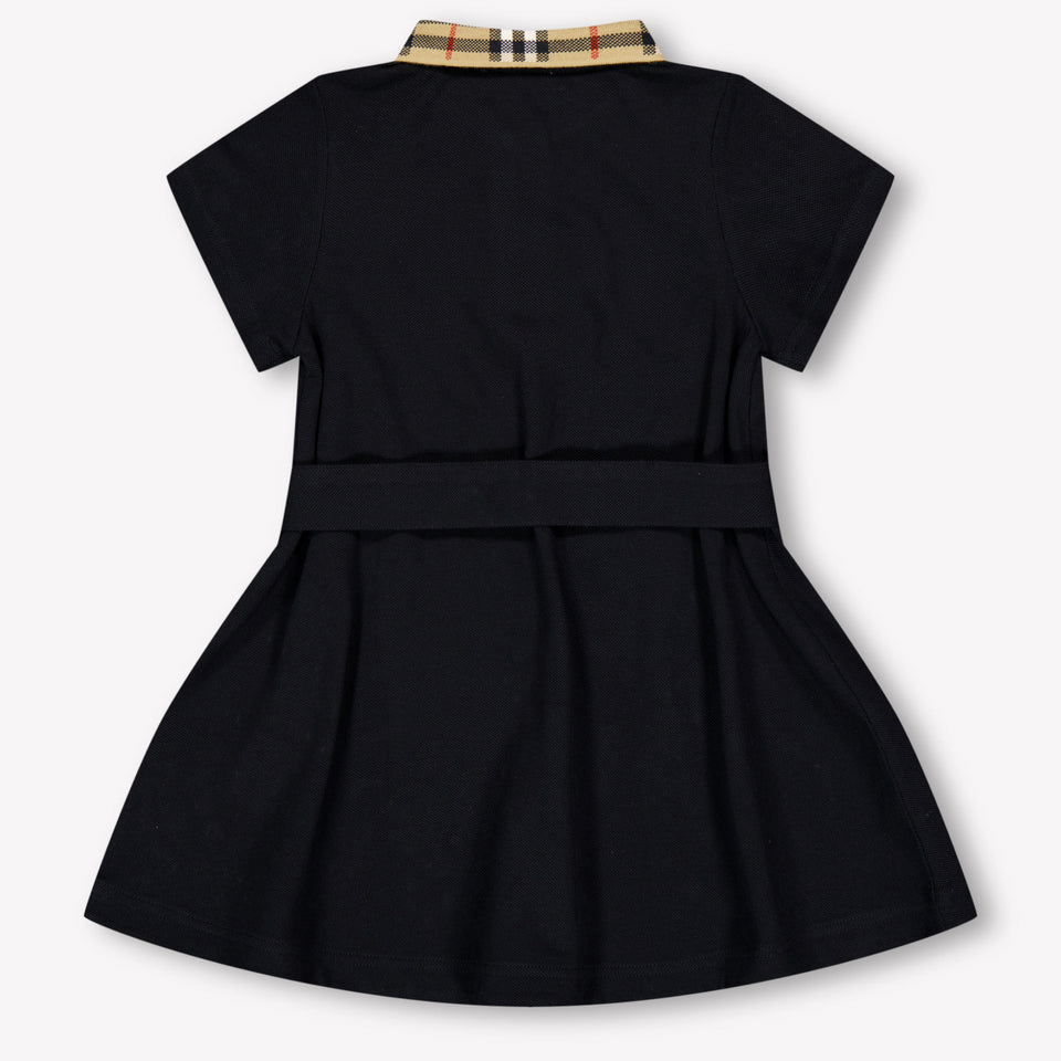 Burberry Astrid Baby Girls Dress In Black