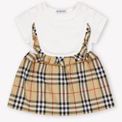 Burberry Rhonda Baby Girls Dress In White