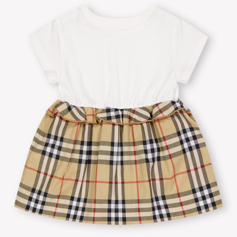 Burberry Rhonda Baby Girls Dress In White