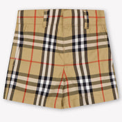 Burberry Oscar Baby Jongens Shorts In Beige