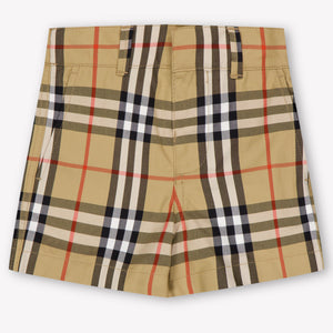 Burberry Oscar Baby Jongens Shorts In Beige