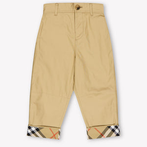 Burberry Sheldon Baby Jongens Broek In Beige