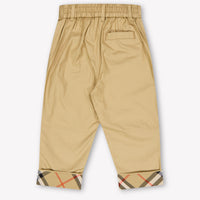 Burberry Sheldon Baby Jongens Broek In Beige
