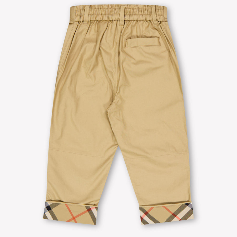 Burberry Sheldon Baby Jongens Broek In Beige