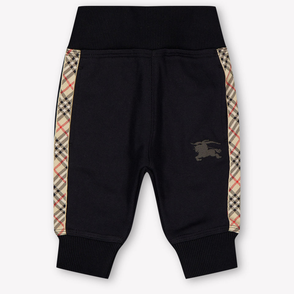 Burberry Jackson Baby Jongens Broek In Zwart