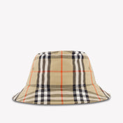 Burberry Bucket Hat Baby Unisex Hoed In Beige
