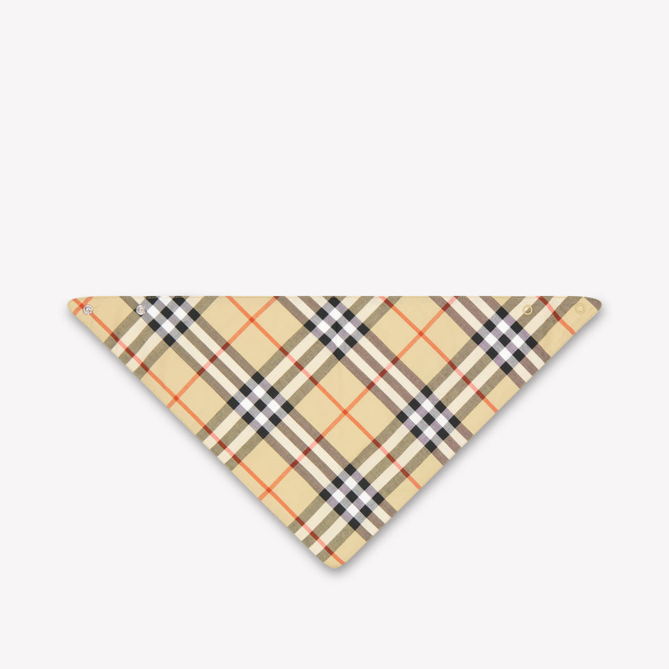 Burberry Snap Bibo Baby Unisex Accessoire In Wit