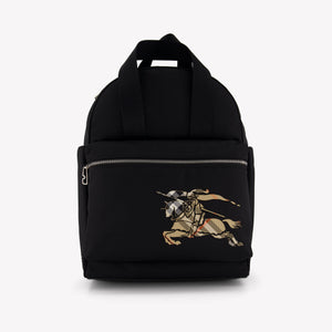 Burberry Norwich Baby Unisex Diaper Bag In Black