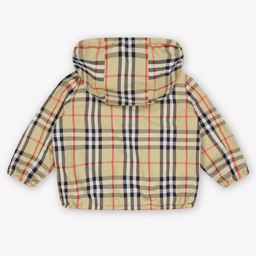 Burberry Reece Baby Unisex Intermediate Jacket In Beige