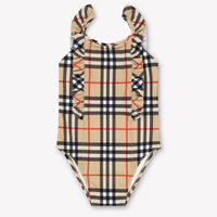 Burberry Tilly Baby Meisjes Zwemkleding In Beige